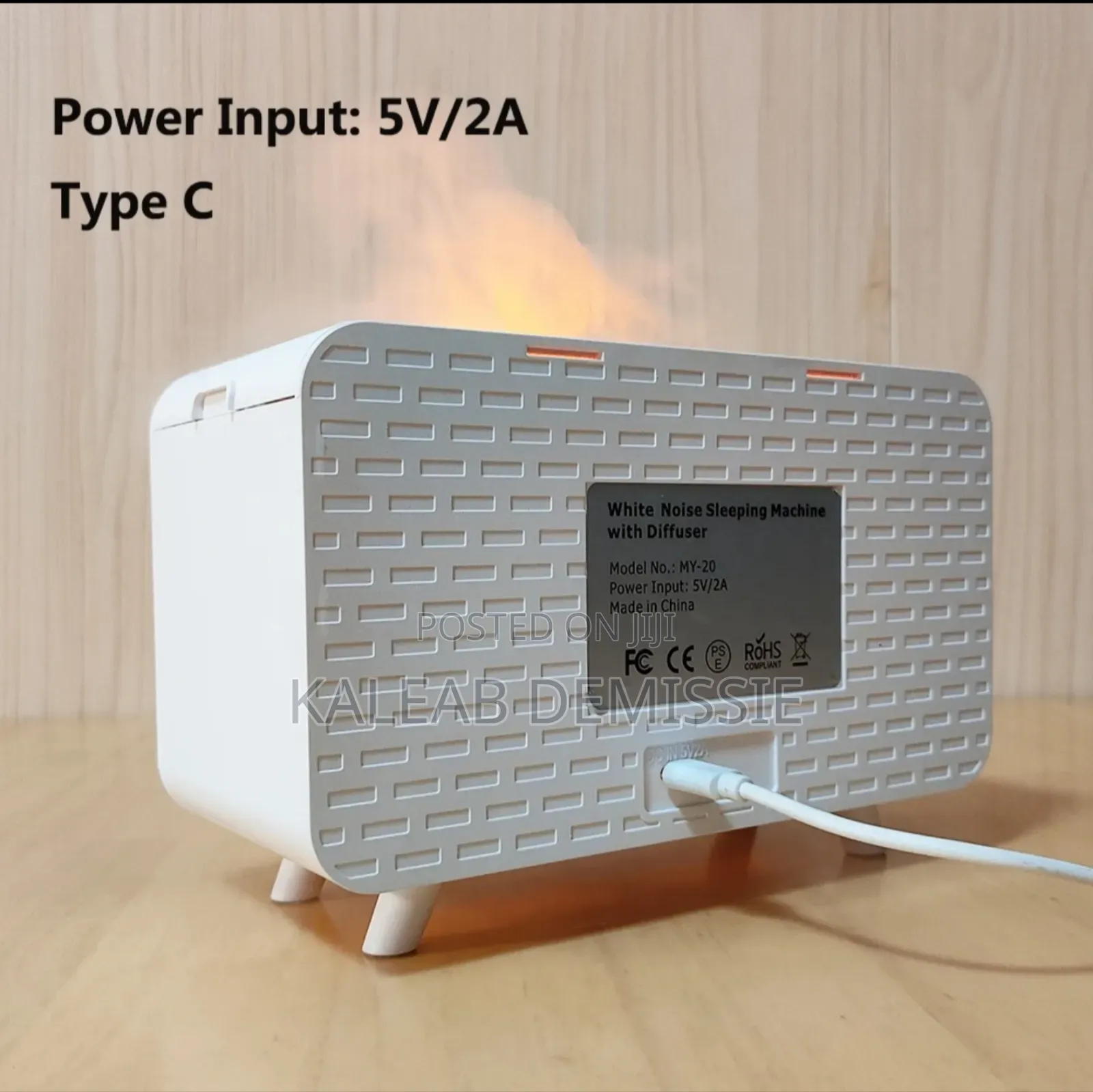 3-in-1 White Noise Machine With Humidifier Speaker