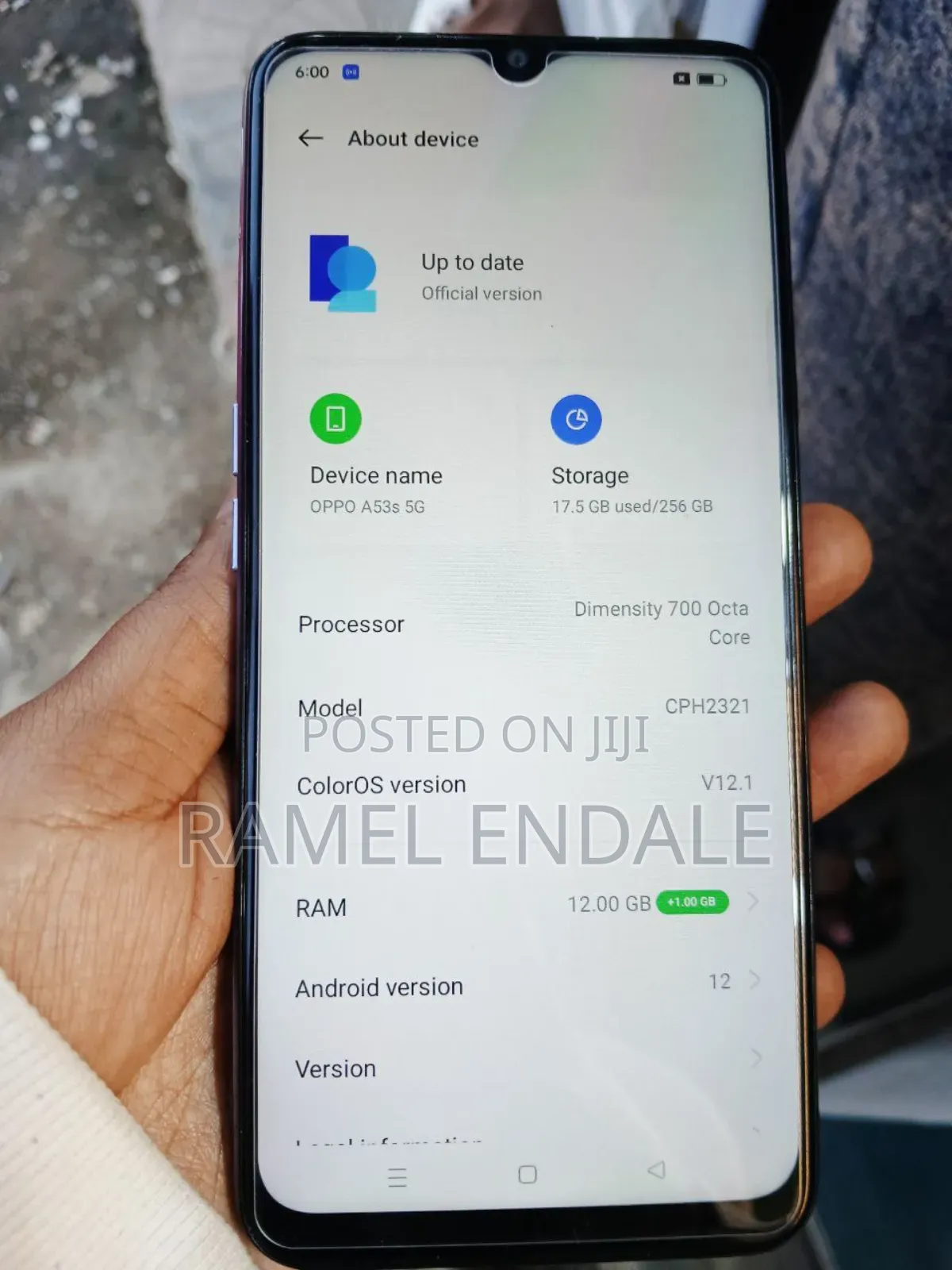 Oppo A53s 256 GB Blue