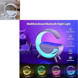 Versatile Power Hub: Wireless Charger, And Led Alarm Clock