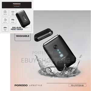 Dual-blade Shaver: Always Ready, Anywhere