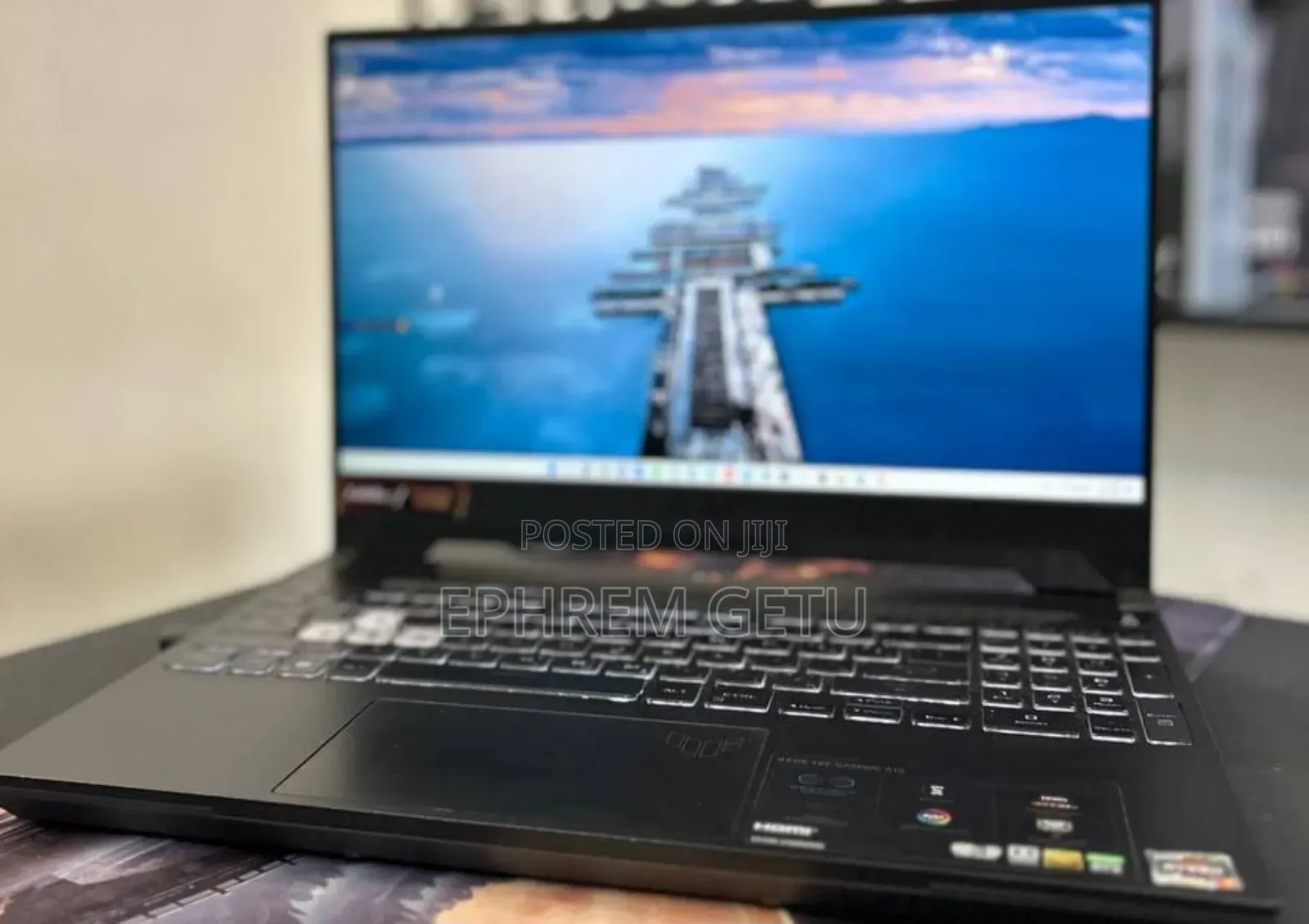 New Laptop Asus TUF Gaming A15 16GB AMD Ryzen 7 SSD 512GB