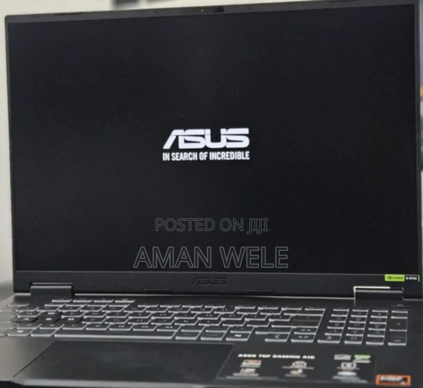 New Laptop Asus TUF Gaming A15 32GB AMD Ryzen 9 SSD 1T