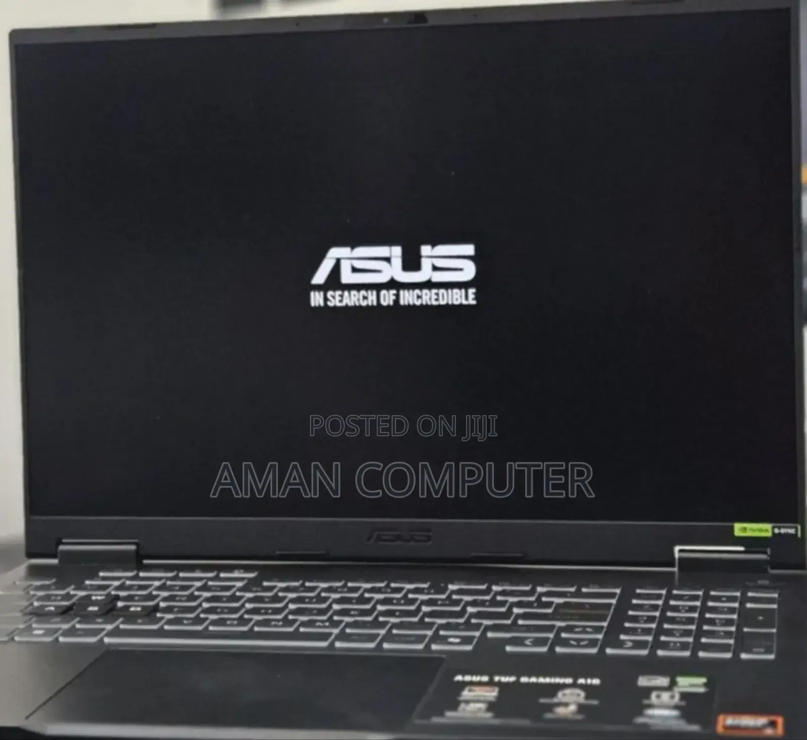 New Laptop Asus TUF Gaming A15 32GB AMD Ryzen 9 SSD 1T