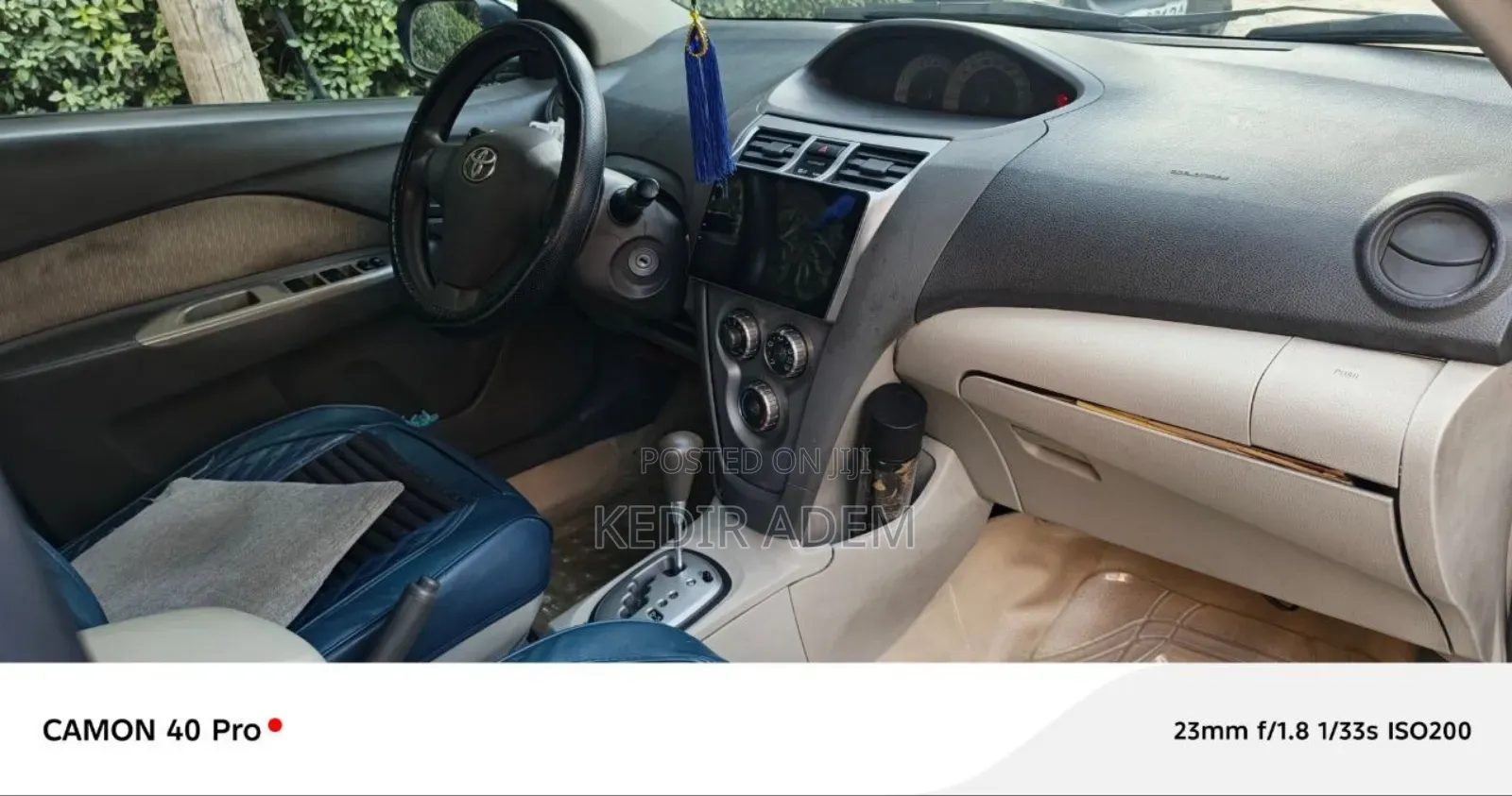 Toyota Yaris 2010 Blue