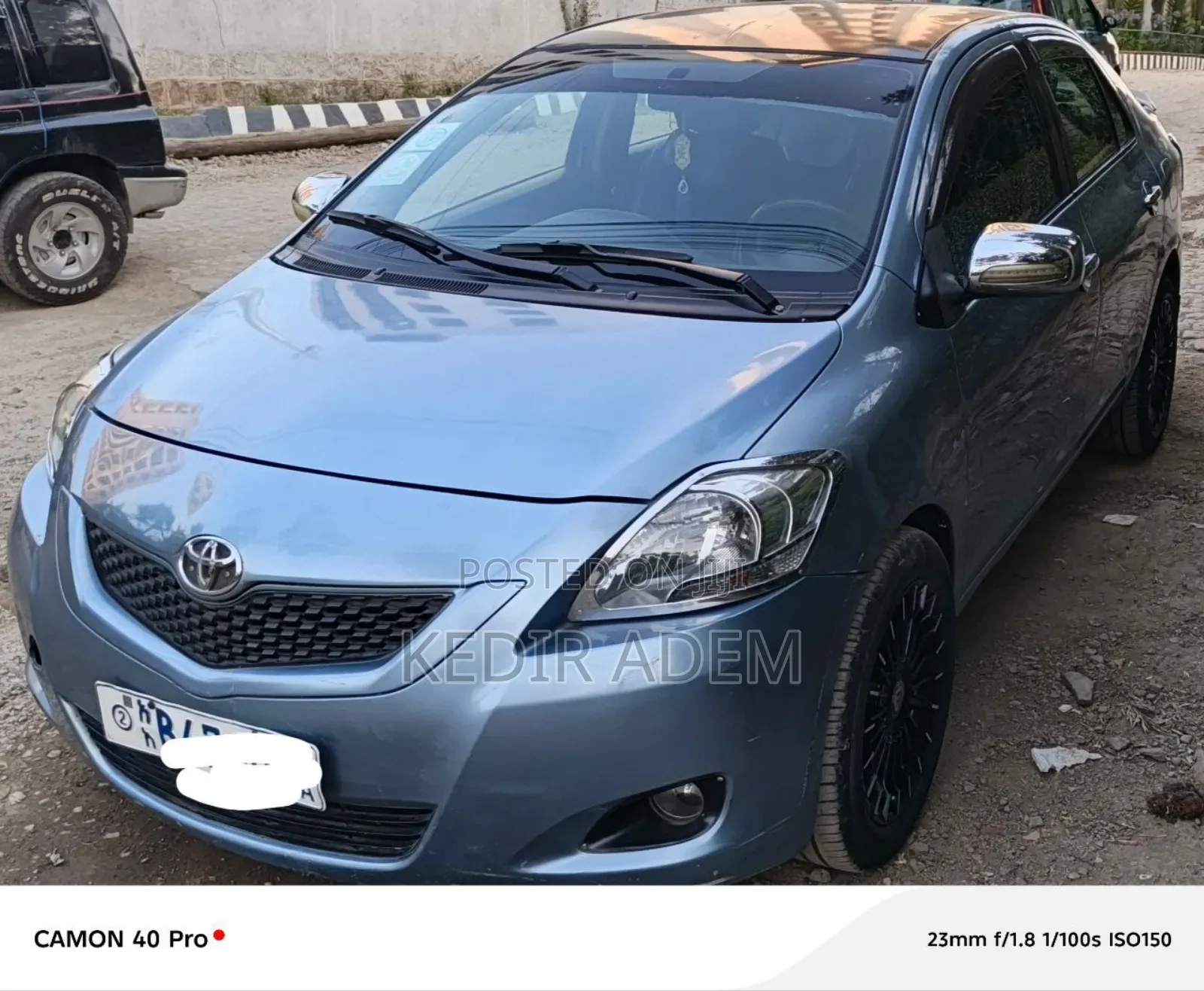 Toyota Yaris 2010 Blue