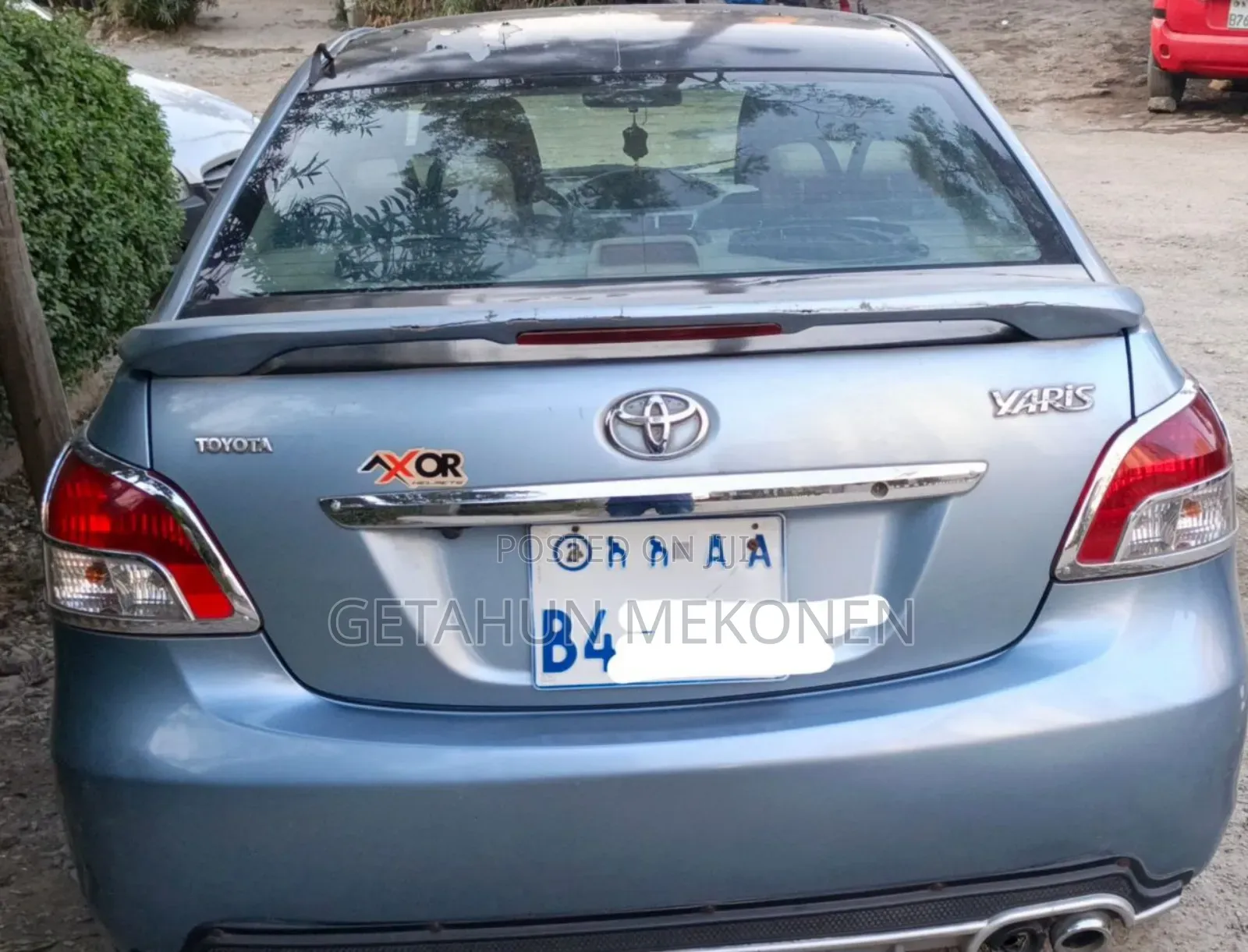 Toyota Belta 2010 Blue
