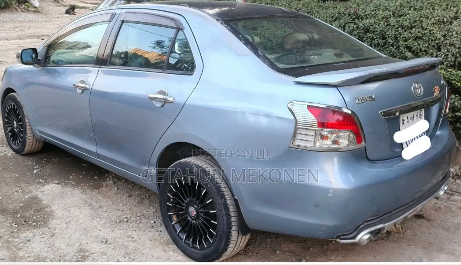 Toyota Belta 2010 Blue