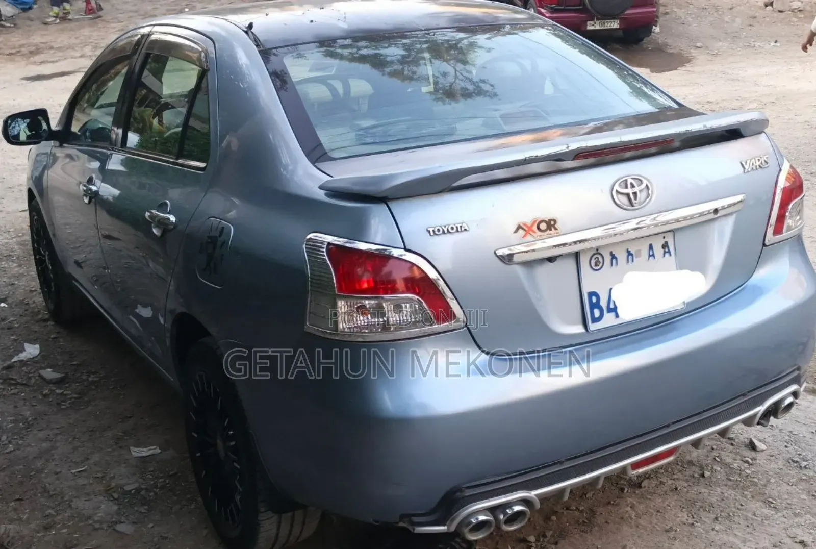 Toyota Belta 2010 Blue
