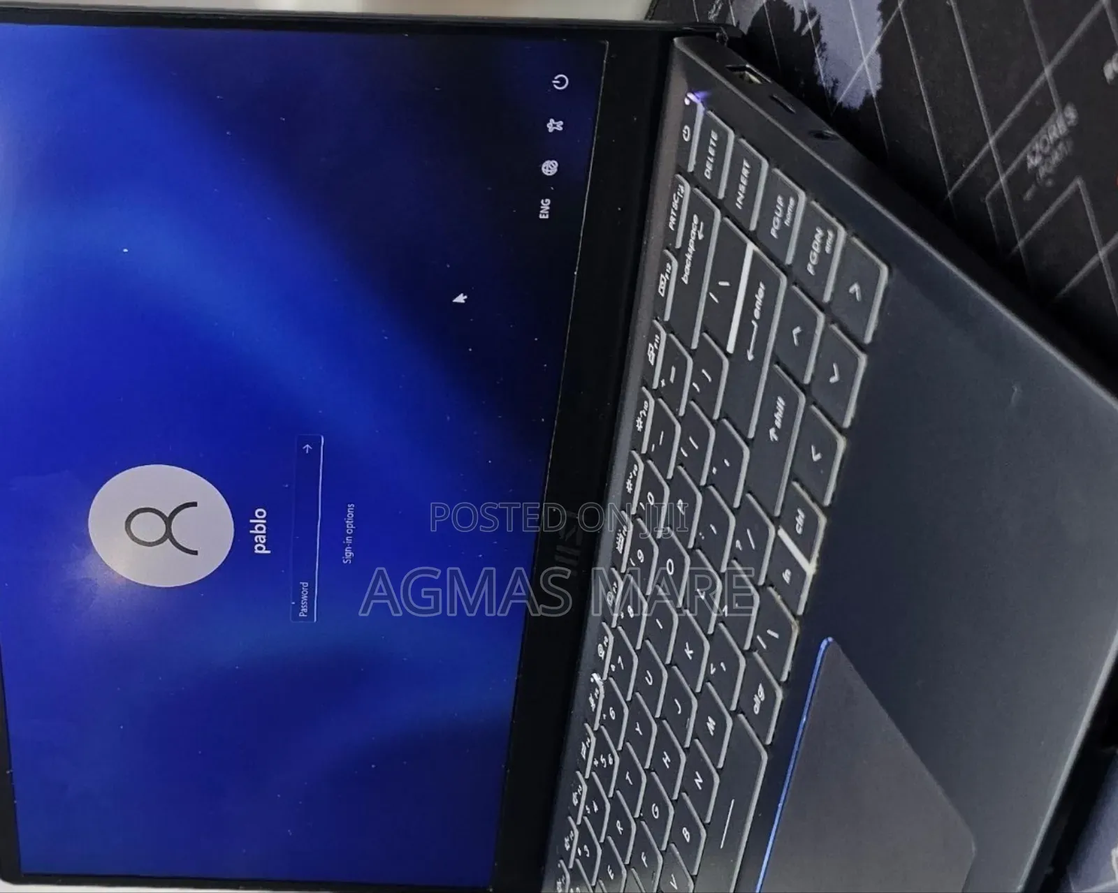 New Laptop MSI 32GB Intel Core I7 SSD 512GB