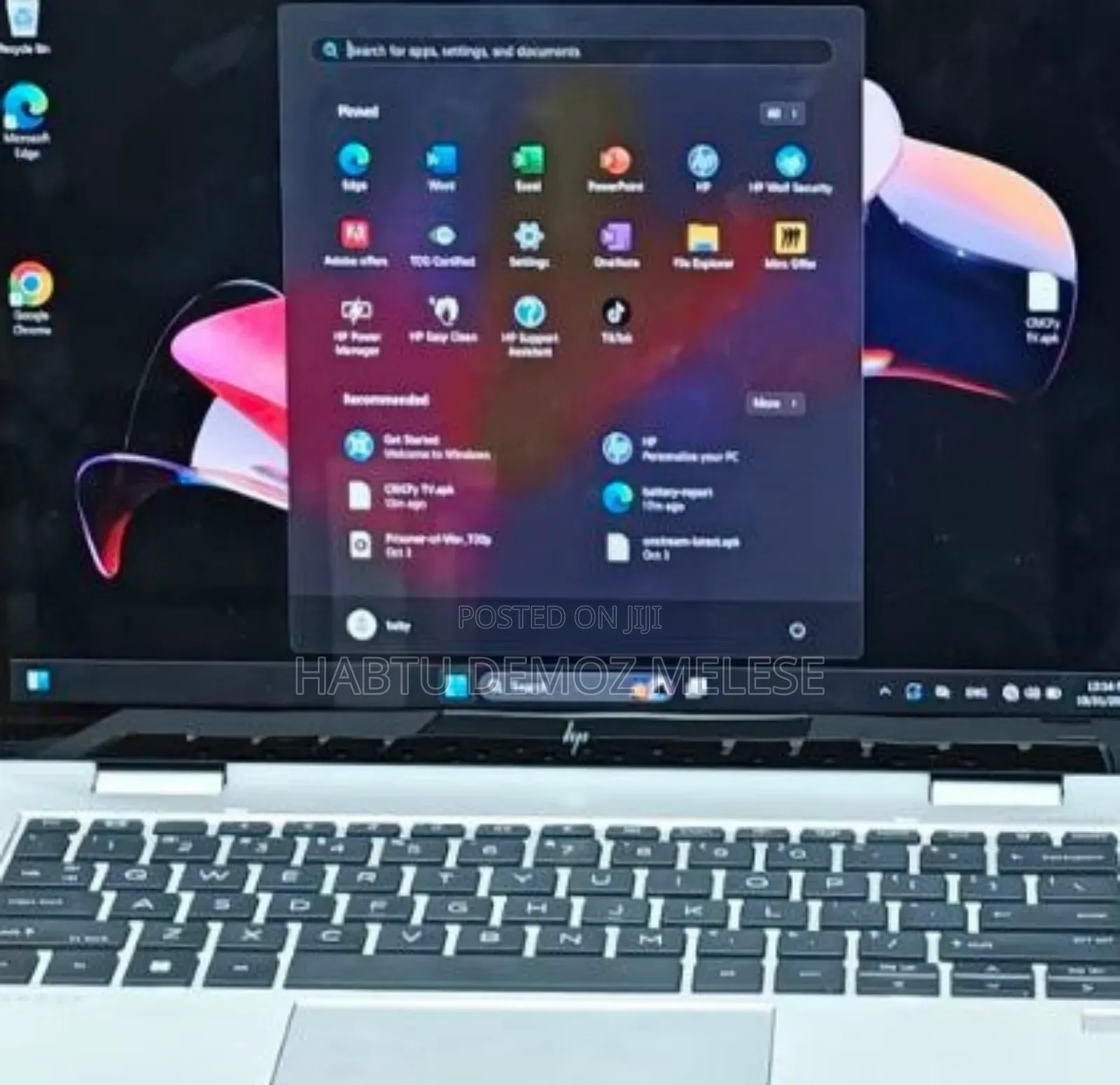 New Laptop HP Envy X360 16GB Intel Core I5 SSD 256GB