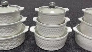 3 Set Ceramic Soup Pot