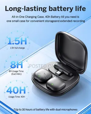 Mcdodo Wireless Mic 48 Hour Battery Life Ai Noise Cancellation