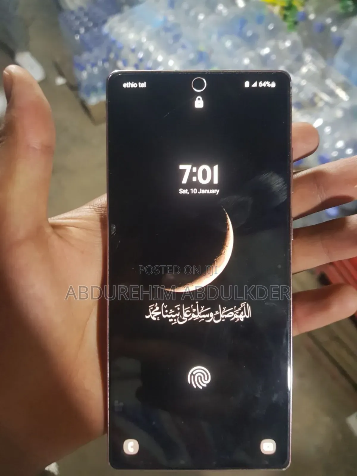 New Samsung Galaxy Note 20 5G 256 GB Gold