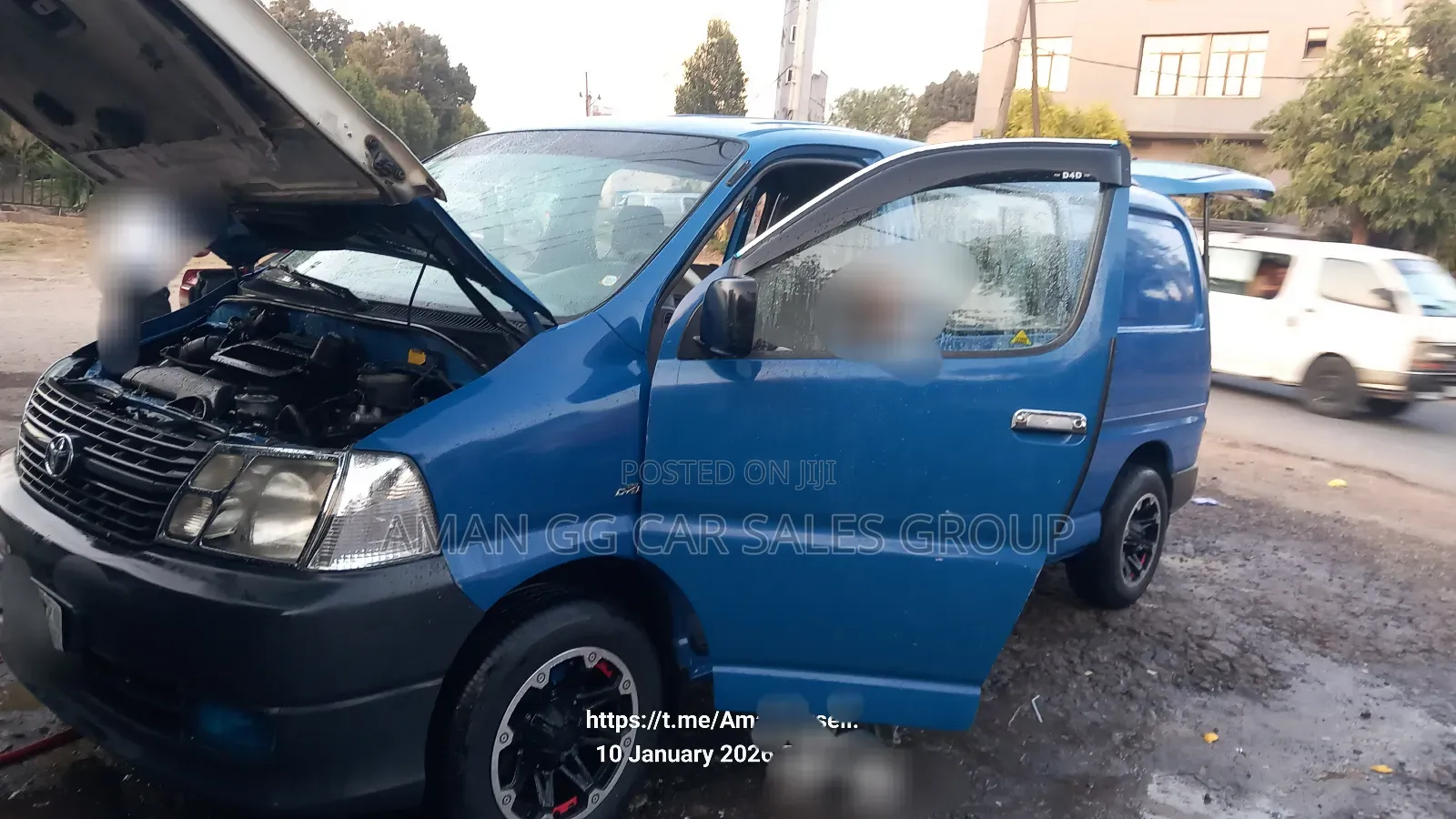 Toyota HiAce 2008 Blue