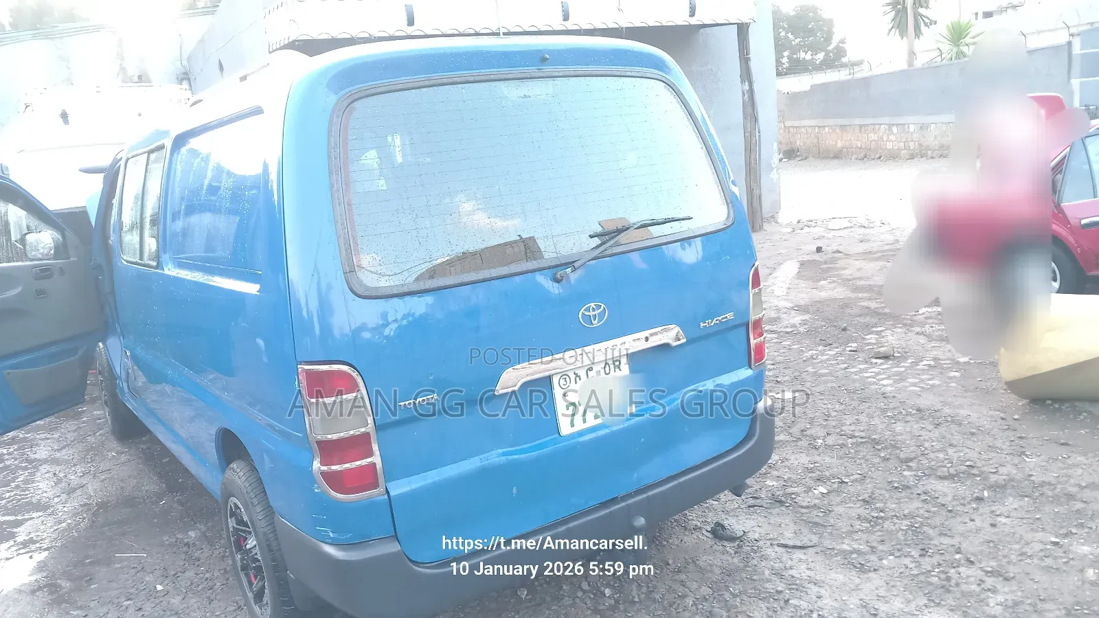Toyota HiAce 2008 Blue
