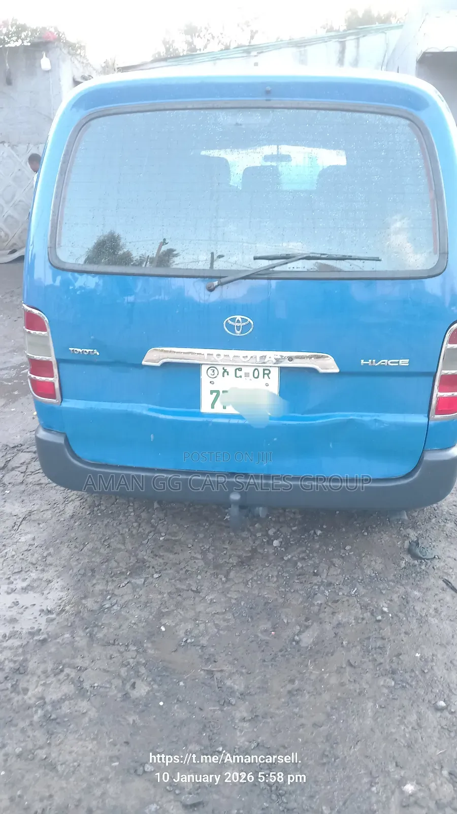 Toyota HiAce 2008 Blue
