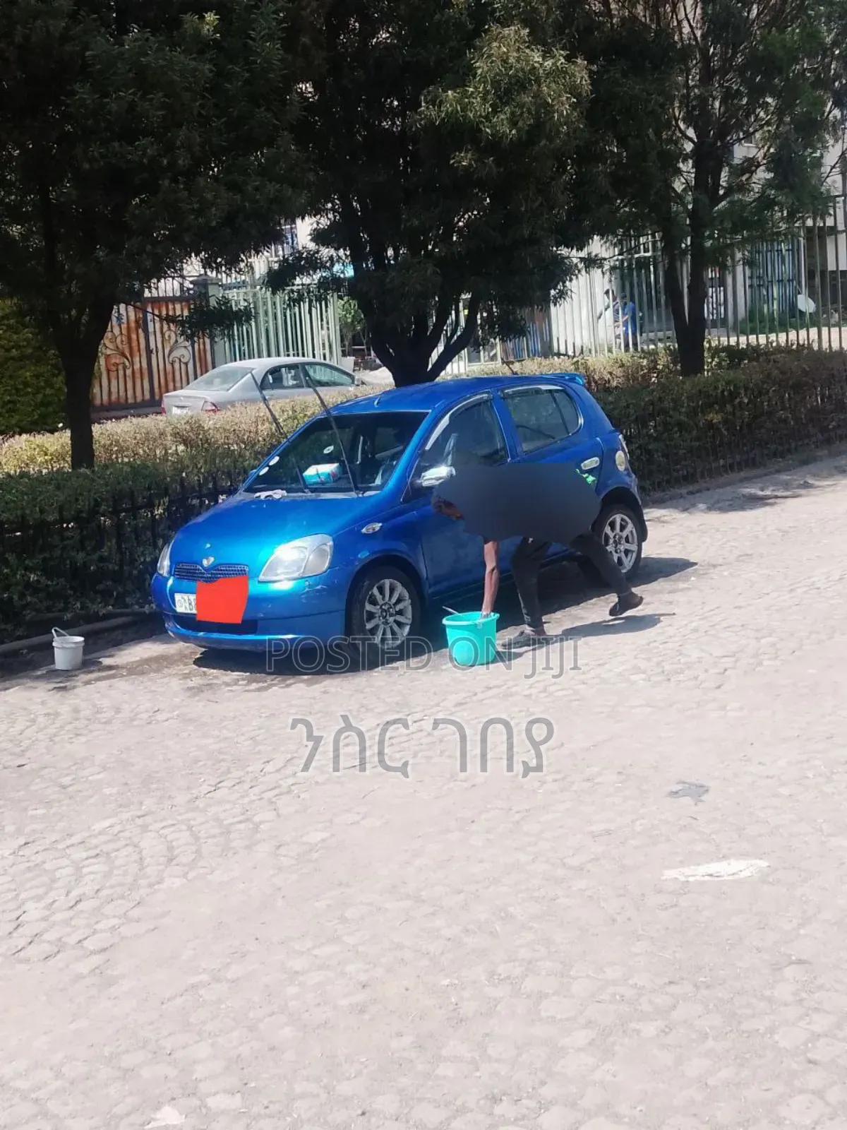 Toyota Vitz 2001 Blue