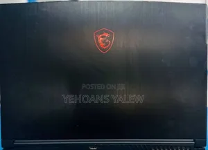 New Laptop MSI GF63 16GB Intel Core I5 HDD+SSD 256GB