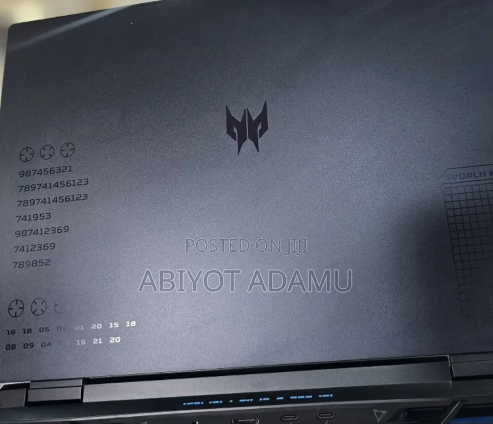 New Laptop Acer Predator Helios 300 16GB Intel Core I9 SSD 1T