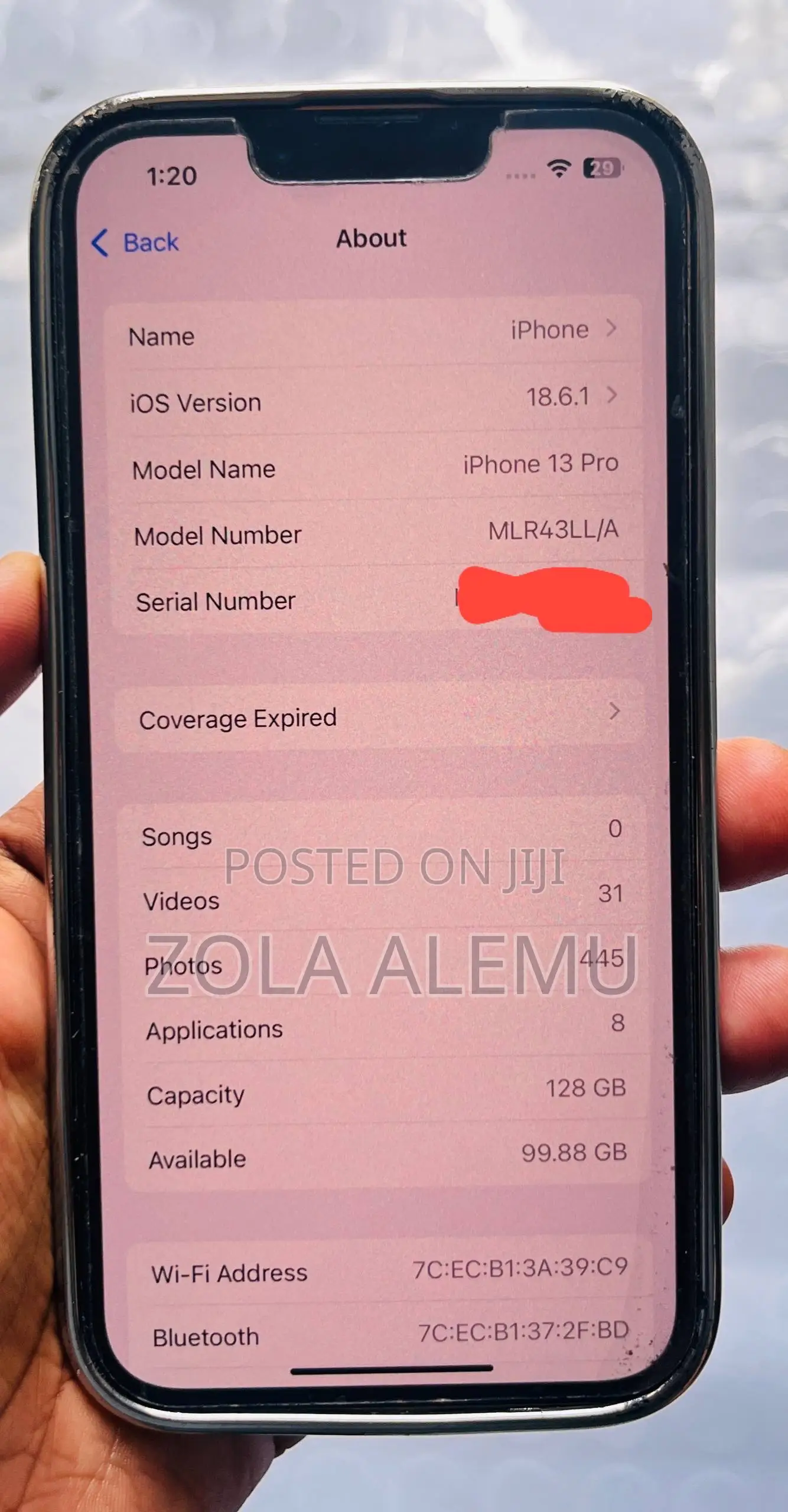 Apple iPhone 13 Pro 128 GB Gold