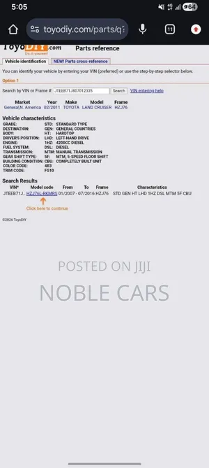 Toyota Land Cruiser 2011 Off white