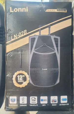 ➜Lonni Speaker 12" Free Delivery 3 Years Warrabtt