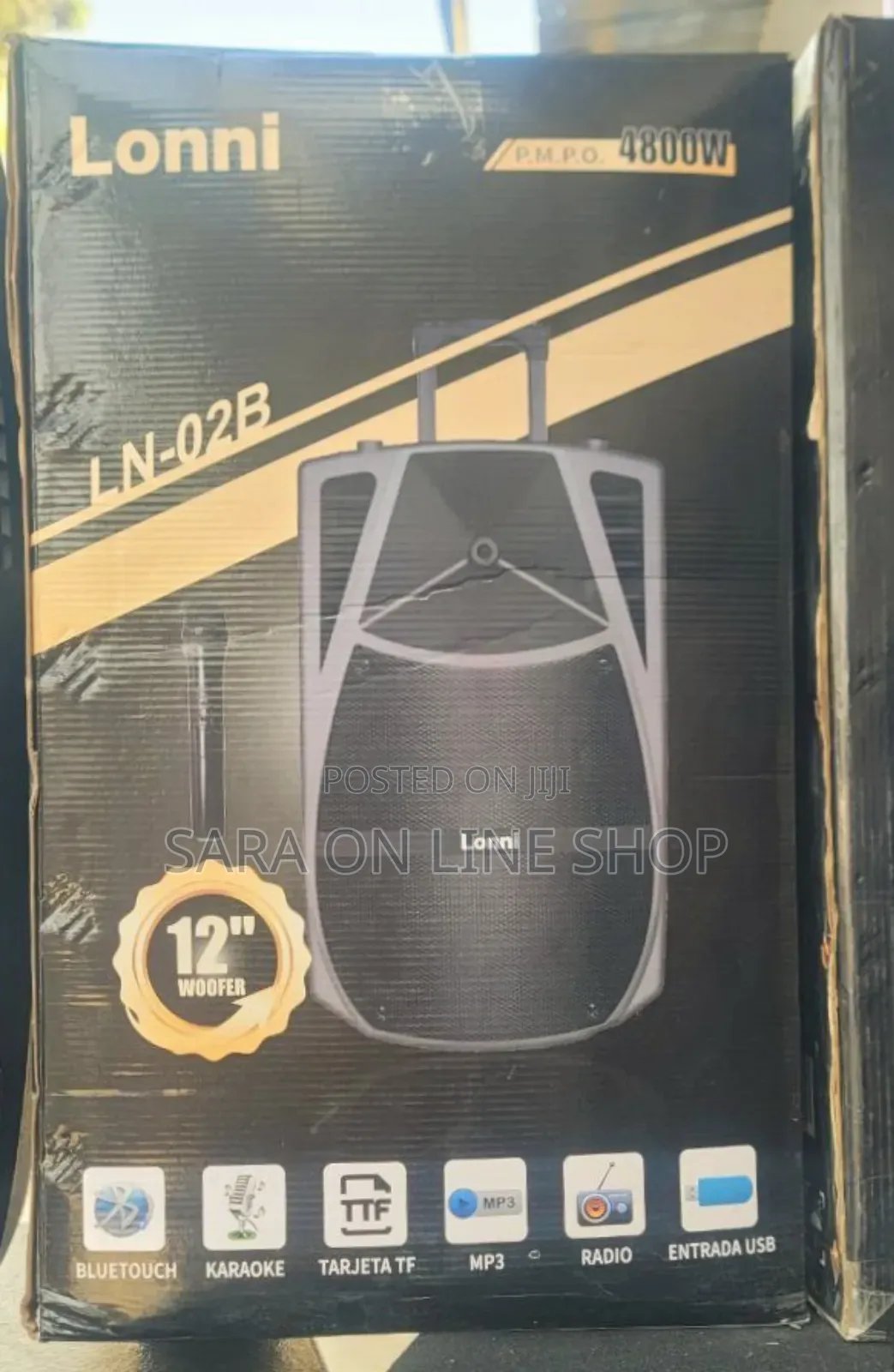 ➜Lonni Speaker 12" Free Delivery 3 Years Warrabtt