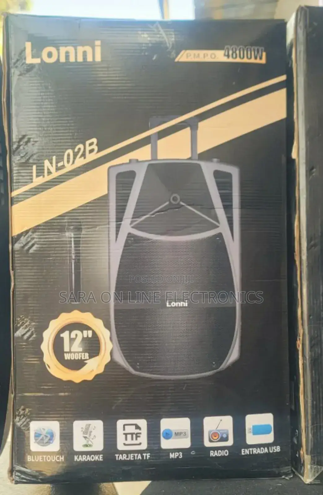 ➜Lonni Speaker 12" Free Delivery 3 Years Warrabtt