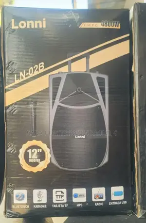 ➜Lonni Speaker 12" Free Delivery 3 Years Warrabtt
