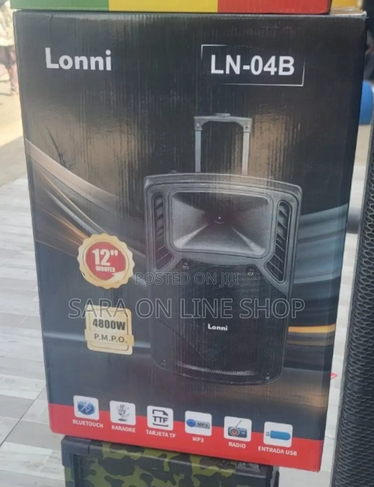◈Lonni 12"Speaker Sound System Free Delivery