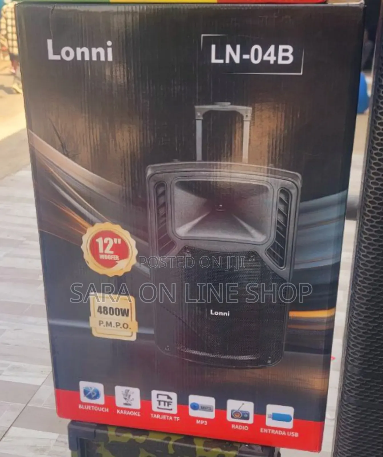 ◈Lonni 12"Speaker Sound System Free Delivery