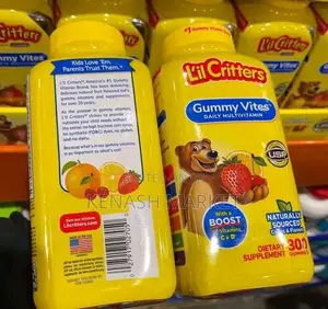 l'Il Critters Gummy Vites Daily Multivitamin Dietary Supplements