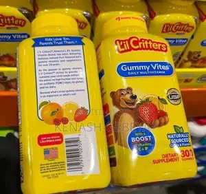 l'Il Critters Gummy Vites Daily Multivitamin Dietary Supplements