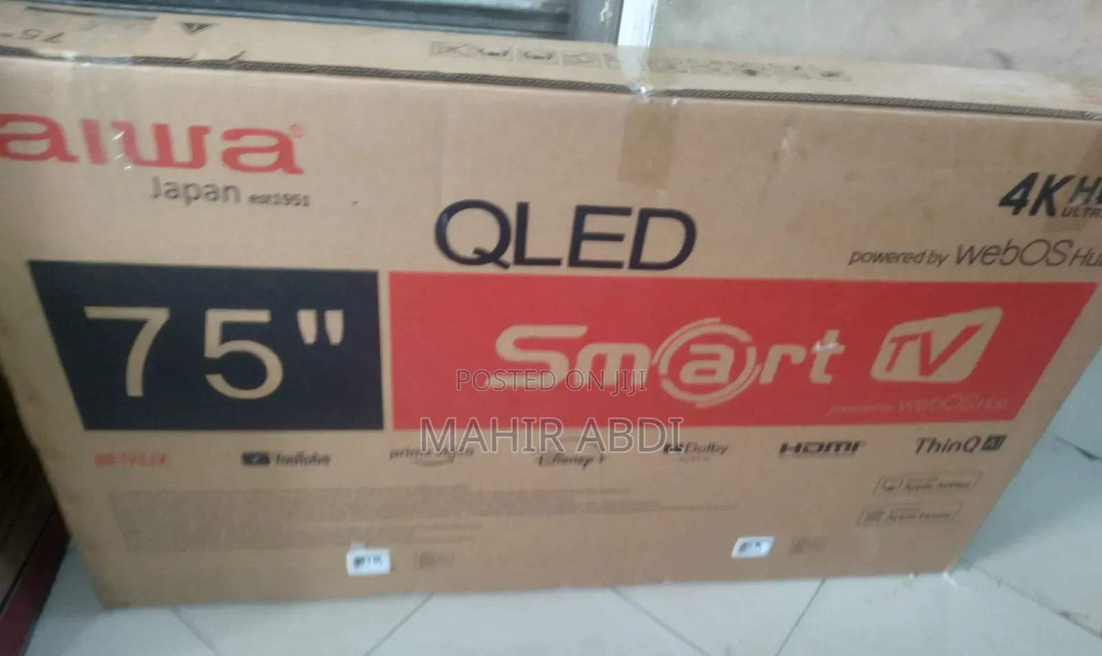 Aiwa 75 Inch Smart Tv