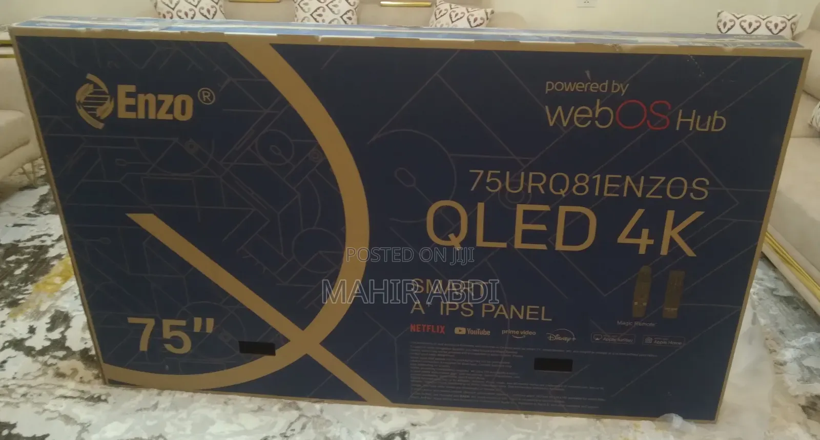 Enzo 75 Inch Smart Tv