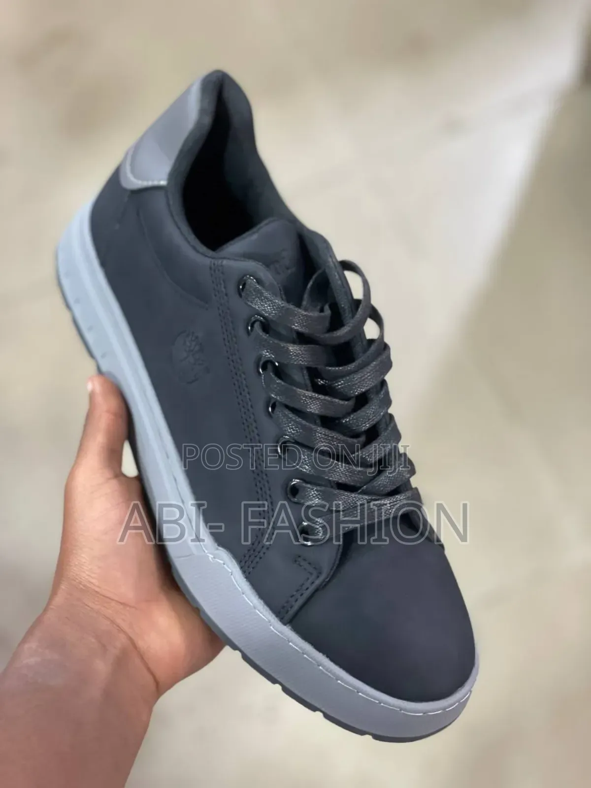 Timberland Men’S Flats Suede Color Black/Slate Gray