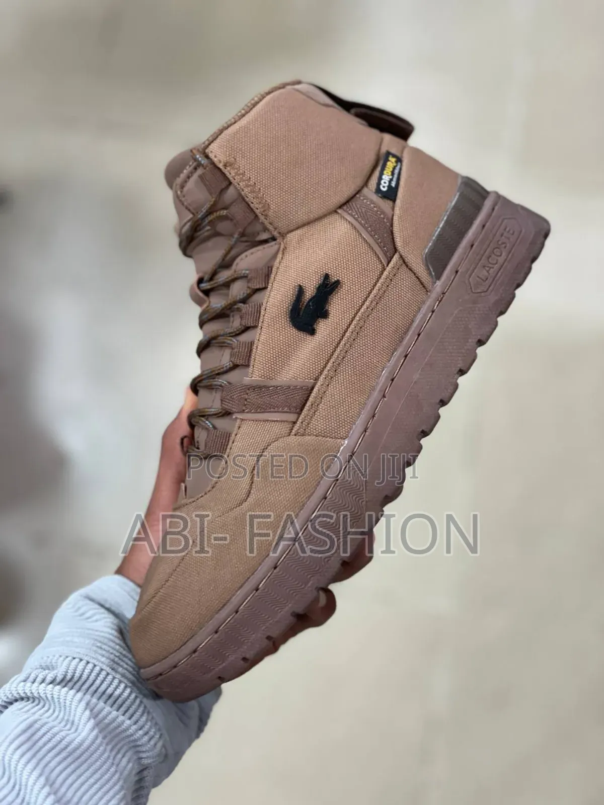 Lacoste Boots Brown Crown