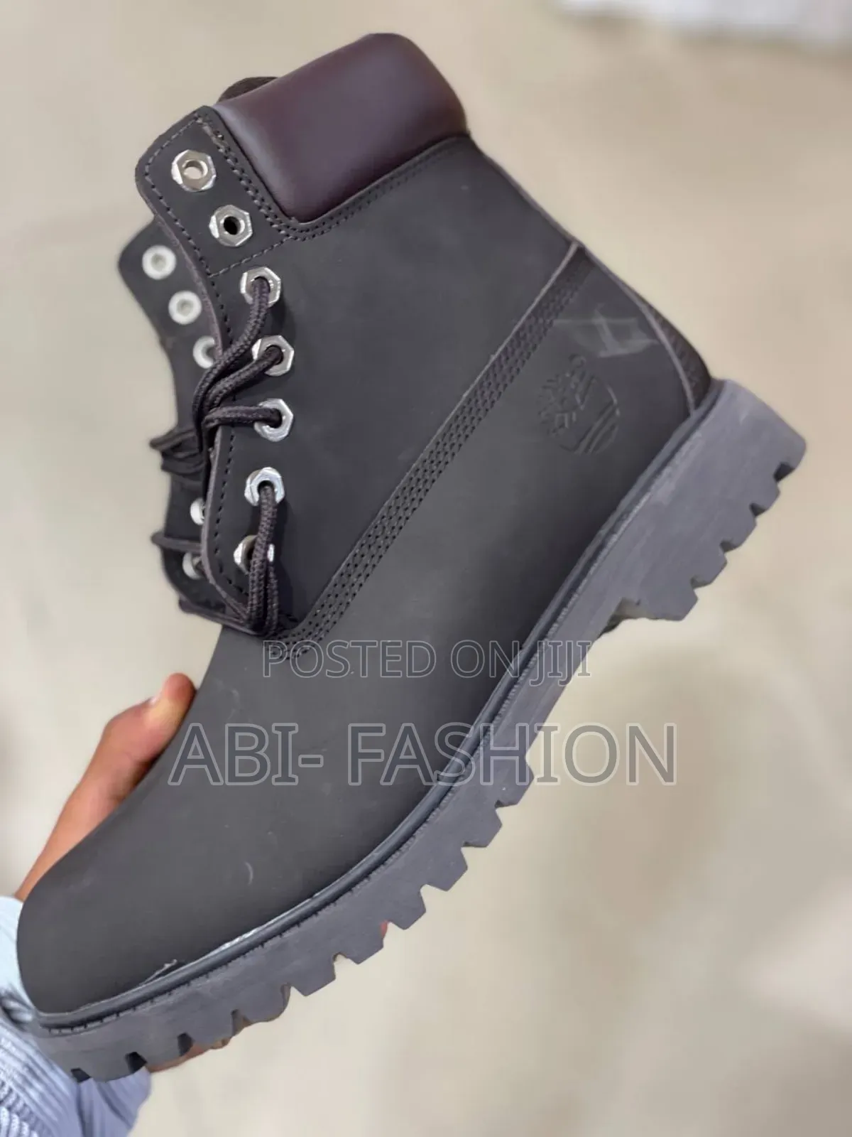 Timberland Black Boots #Color Black