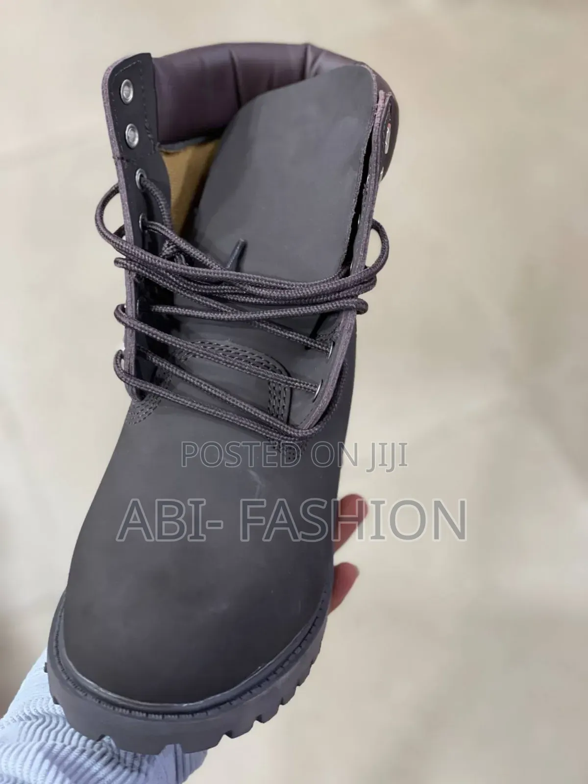 Timberland Black Boots #Color Black