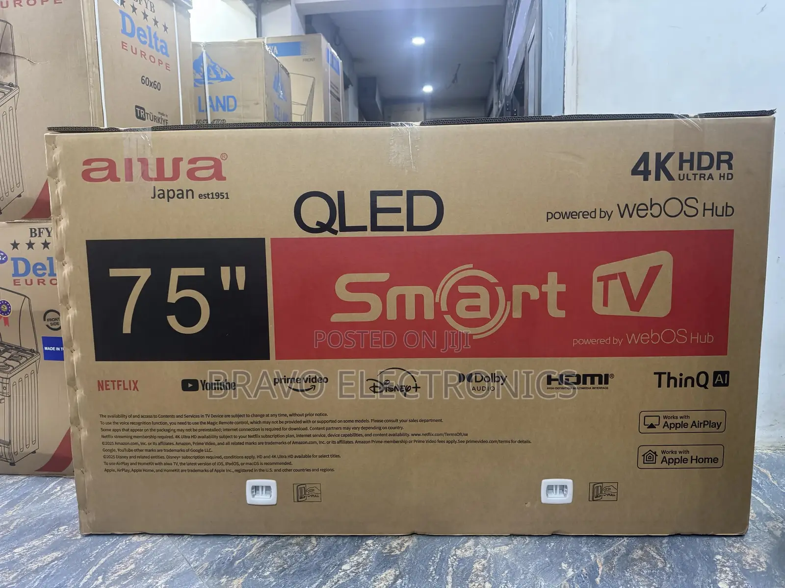 Alwa 75” Qled Tv – Ultra Hd, HDR Cinematic Big Screen!
