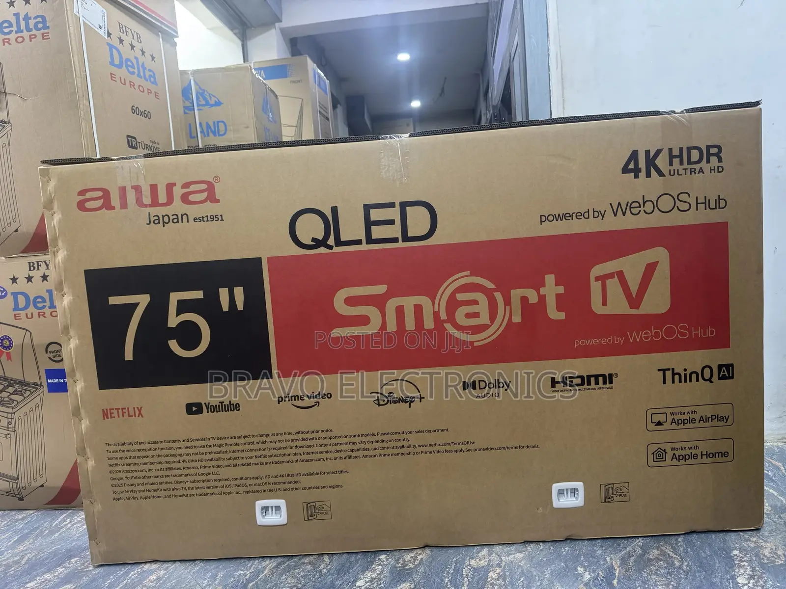 Alwa 75” Qled Tv – Ultra Hd, HDR Cinematic Big Screen!