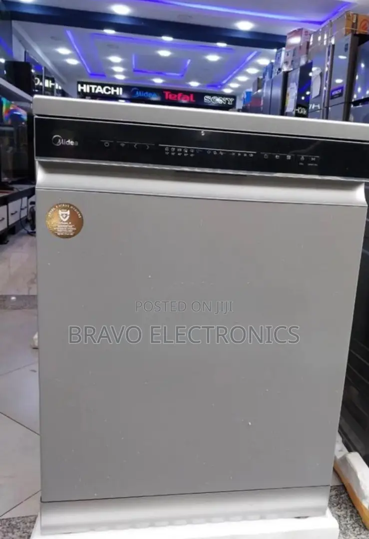 Midea 12-Plate Dishwasher –Powerful Cleaning Energy Efficient!
