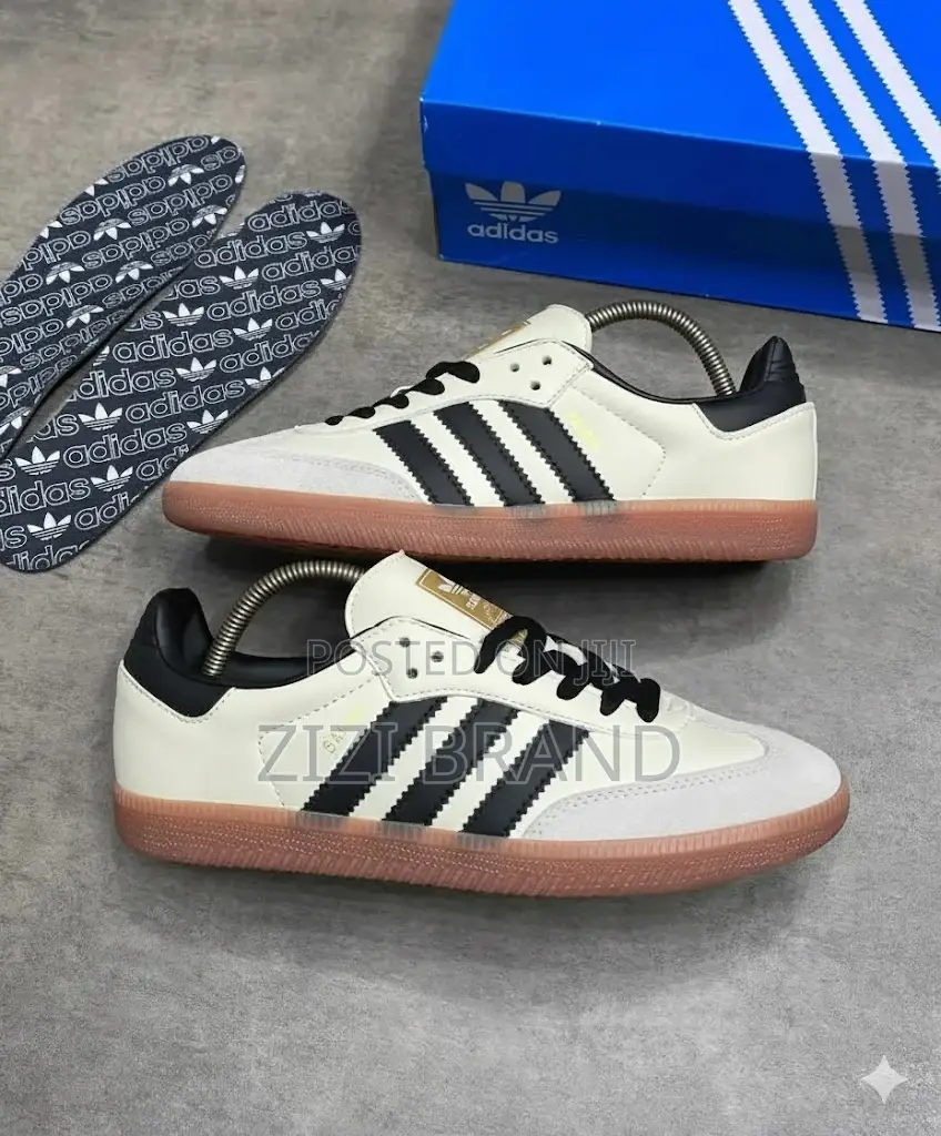 Original Adidas Samba Og ‘Cream White Sand Strata’ Shoes