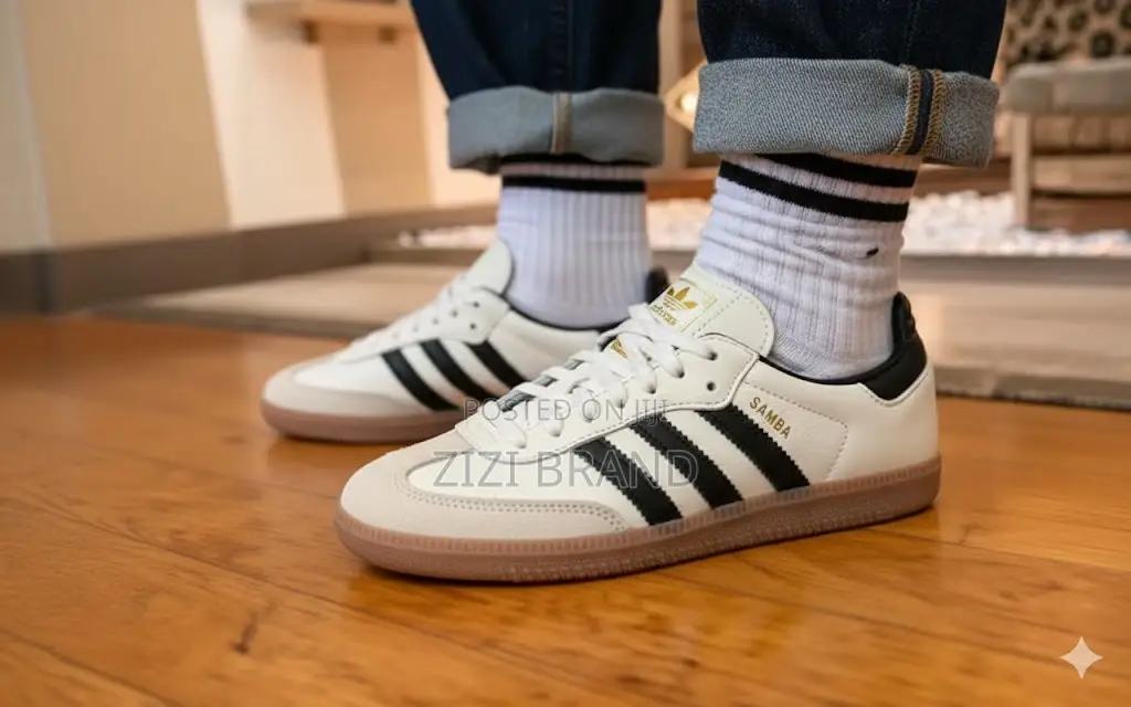 Original Adidas Samba Og ‘Cream White Sand Strata’ Shoes
