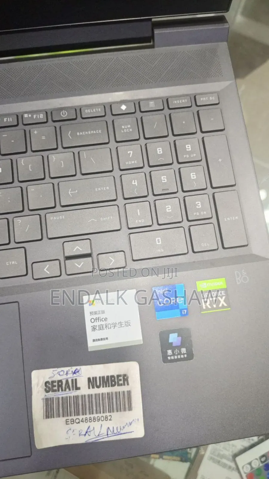 New Laptop HP Victus 15 16GB Intel Core I7 SSD 512GB