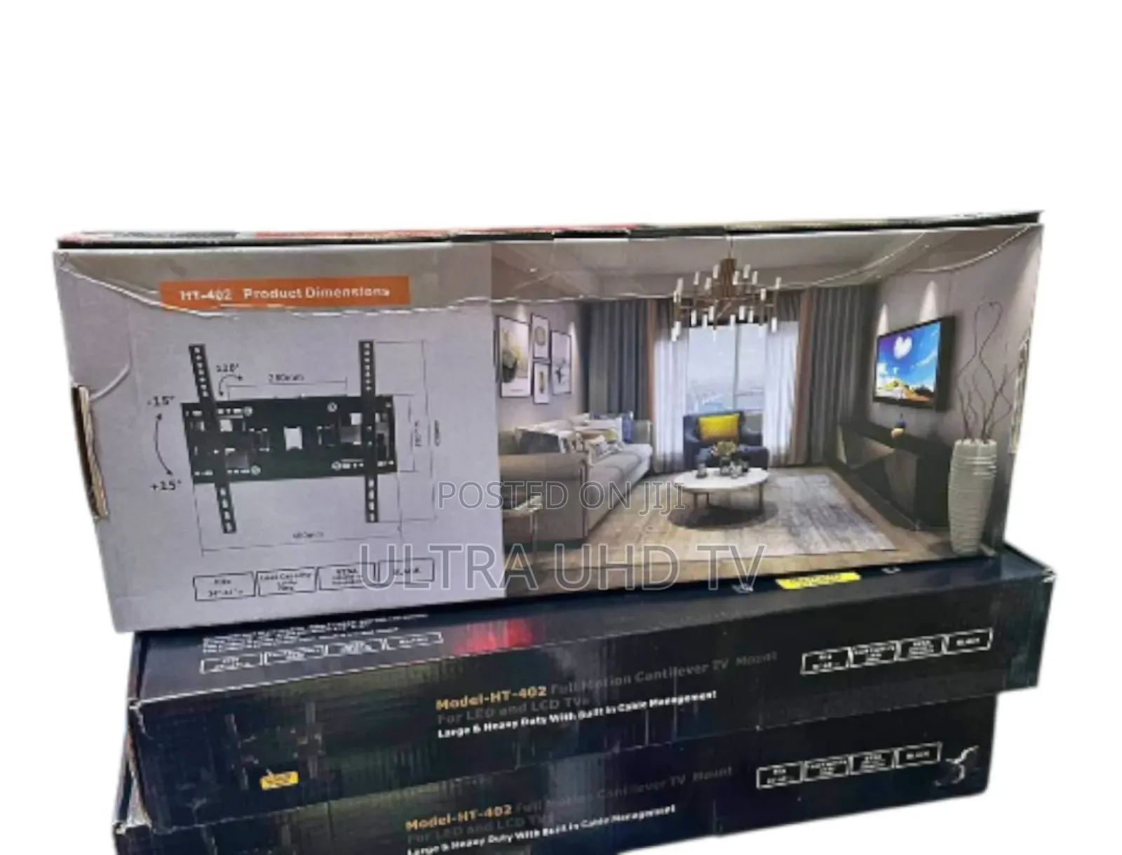 Tv Mount, Model Ht-402, For Led And Lcd Tvs. Key Features Include: