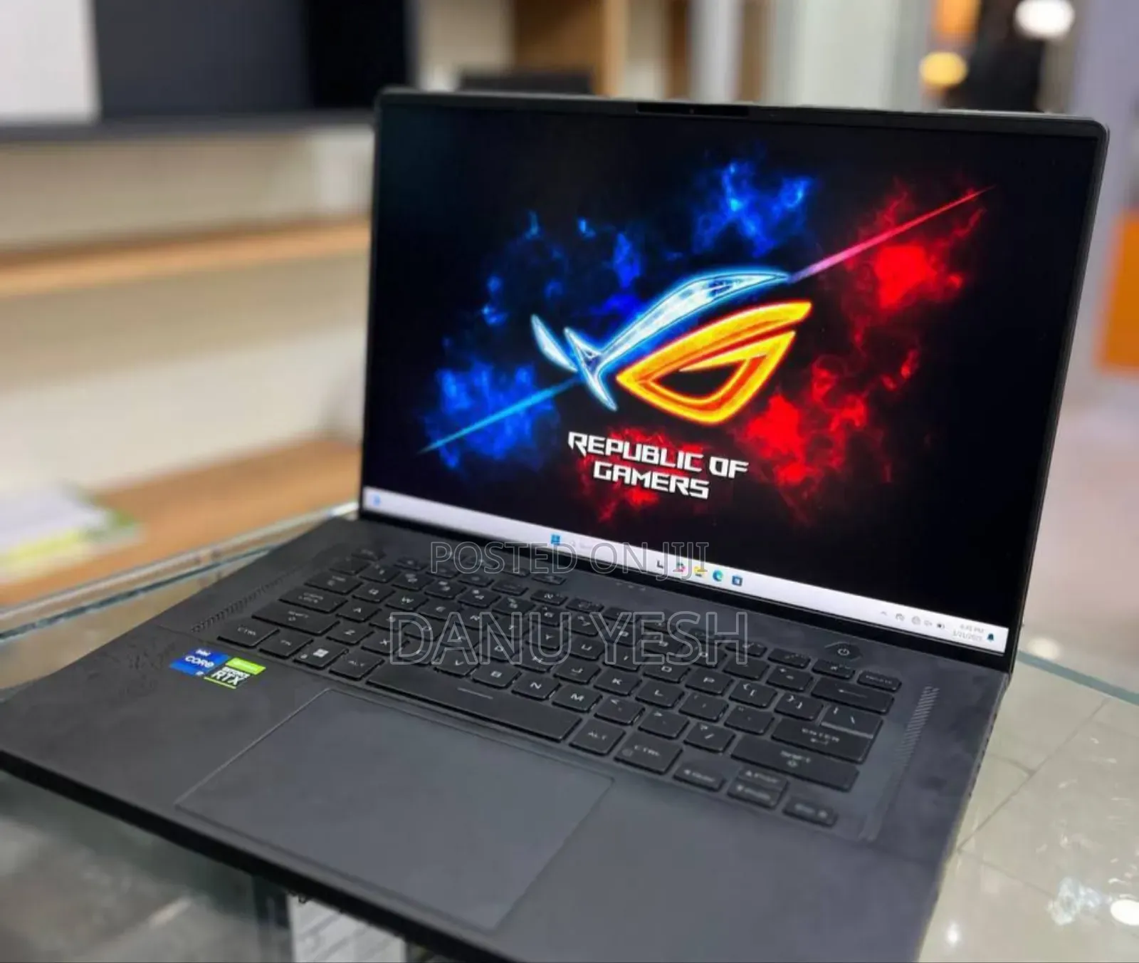 New Laptop Asus ROG Zephyrus M16 GU603HR 16GB Intel Core I7 SSD 512GB