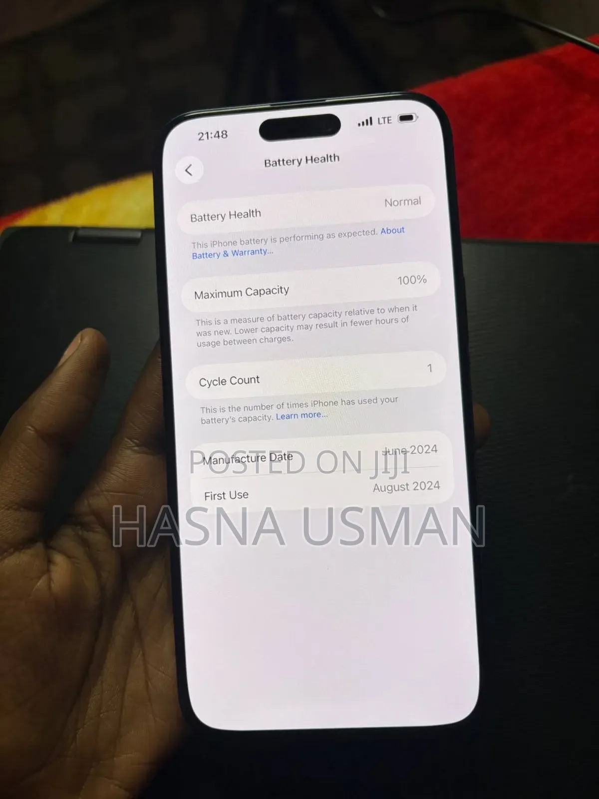 New Apple iPhone 15 Pro Max 256 GB Blue