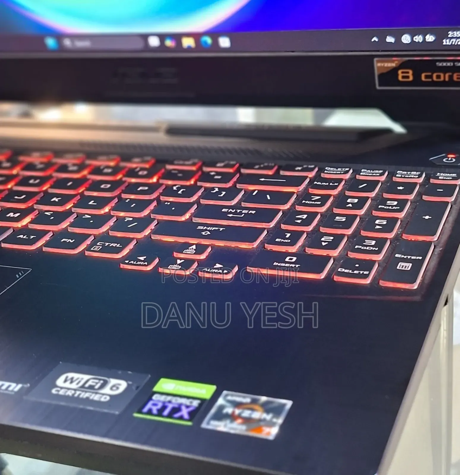 New Laptop Asus TUF Gaming A15 16GB AMD Ryzen 7 SSD 512GB