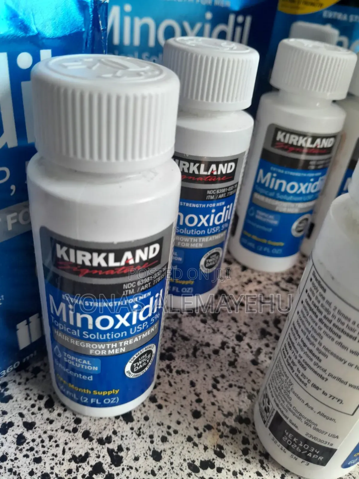 Kirkland Minoxidil ለፂም ለፀጉር